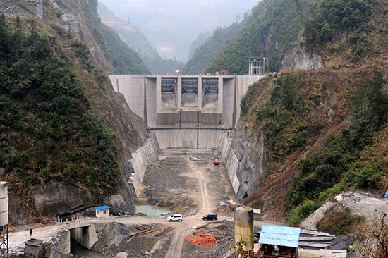 安岩物联为重庆市石柱县毛滩河三层岩水电站提供大坝安全监测仪器