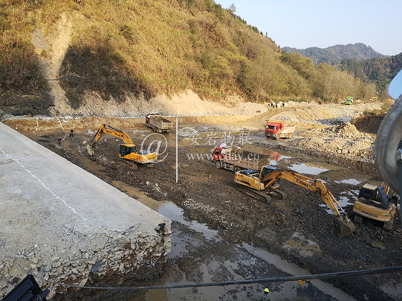 安岩物联为湖北省咸宁市通山县宝石河拦河闸提供大坝安全监测仪器及服务
